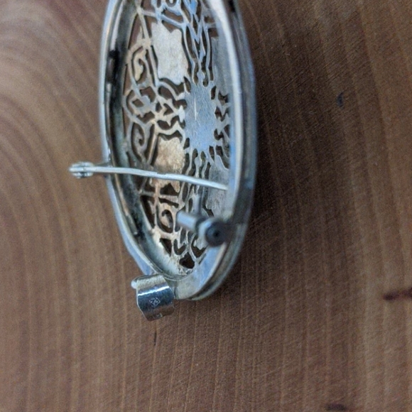 Vintage silver brooch or pendant - Picture 3 of 7